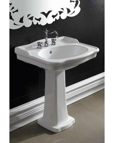 Раковина BelBagno Boheme 70 BB115L Белая