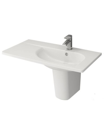 Раковина Bocchi Taormina Arch 1020 Белая глянцевая