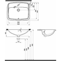 Раковина Kolo Nova Pro 63 M31858000 Белая