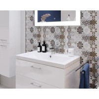 Раковина Cersanit Como 80 S-UM-COM80/1-w подвесная Белая