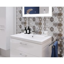 Раковина Cersanit Como 80 S-UM-COM80/1-w подвесная Белая