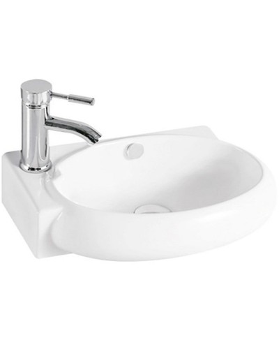 Раковина CeramaLux 43 9100R Белая