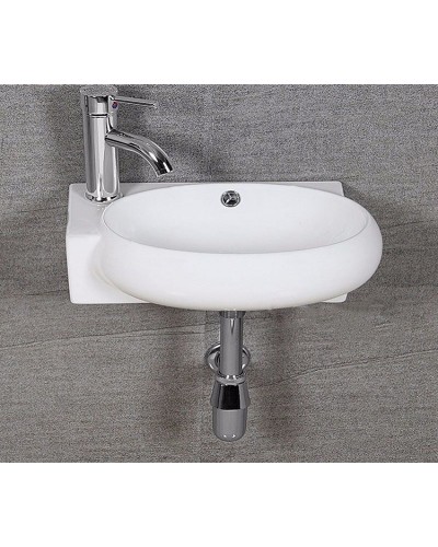 Раковина CeramaLux 43 9100R Белая