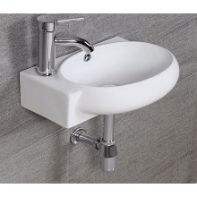 Раковина CeramaLux 43 9100R Белая