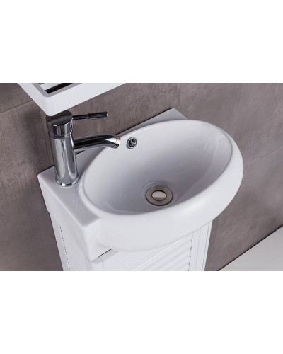 Раковина CeramaLux 43 9100R Белая