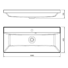 Раковина Florentina Астория 100 10.170.01000.001 Белая