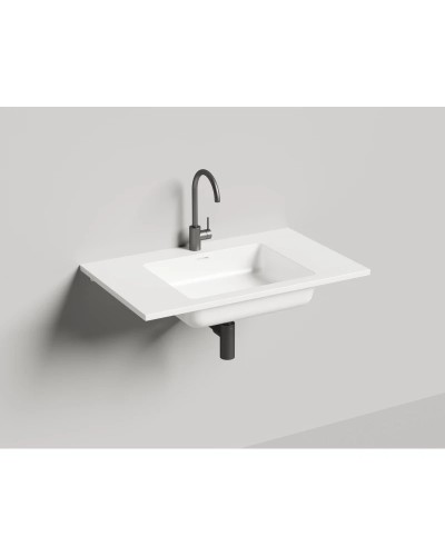 Раковина 80x50 см Salini S-Stone Onda 80 1402201M