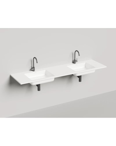 Раковина 180x50 см Salini S-Stone Onda 180 1402202M