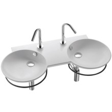 Раковина двойная подвесная 100 см Jacob Delafon Spherik E4502-00