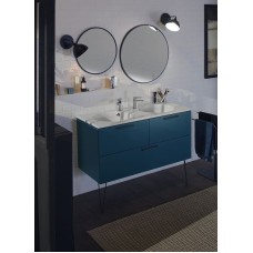 Раковина Jacob Delafon Odeon Rive Gauche 120 EXAT112-Z-00 двойная Белая