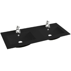 Раковина WeltWasser Deilbach 7506 1202 10000005570 двойная Черная матовая