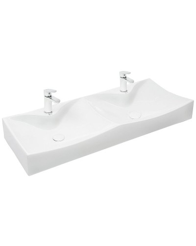 Раковина WeltWasser Elbach 2216 112 10000004587 двойная Белый глянец