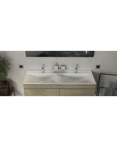 Раковина Velvex Pulsus 140 rkPUL.140-81 Белая