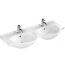 Раковина Hatria Sophie 125 Y0Q501 двойная Белая