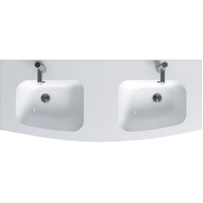 Раковина Jacob Delafon Nona 140 EB1883RU-00 двойная Белая