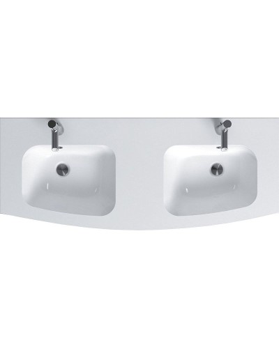 Раковина Jacob Delafon Nona 140 EB1883RU-00 двойная Белая