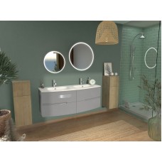 Раковина Jacob Delafon Nona 140 EB1883RU-00 двойная Белая