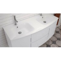 Раковина Jacob Delafon Nona 140 EB1887RU-DE1 двойная Белая