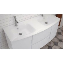 Раковина Jacob Delafon Nona 140 EB1887RU-DE1 двойная Белая