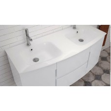 Раковина Jacob Delafon Nona 140 EB1887RU-DE1 двойная Белая