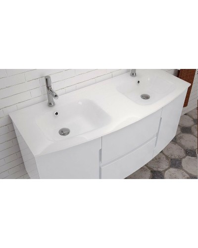 Раковина Jacob Delafon Nona 140 EB1887RU-DE1 двойная Белая