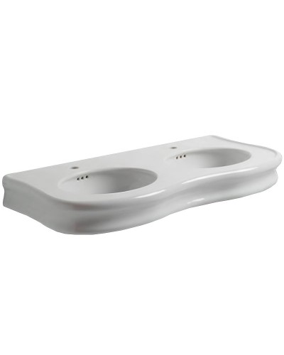 Раковина Simas Lante 120 LA12bix1 двойная Белая