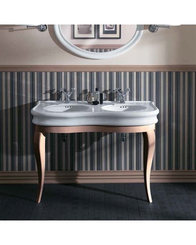 Раковина Simas Lante 120 LA12bix1 двойная Белая