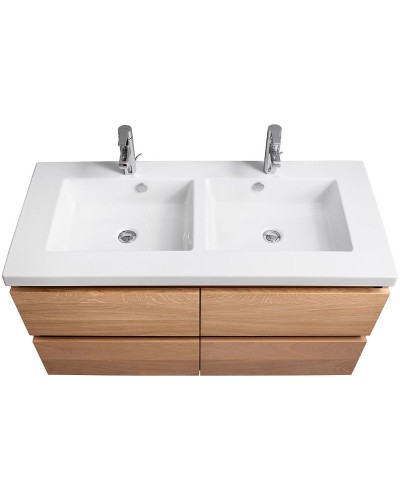 Раковина Jacob Delafon Sobro 120 4562RU-00 двойная Белая