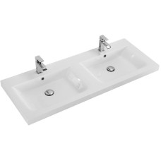 Раковина Cezares Eco 120 CZR-1200/480-2-LV-MR-ECO двойная Белая