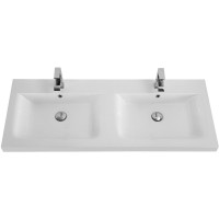 Раковина Cezares Eco 120 CZR-1200/480-2-LV-MR-ECO двойная Белая