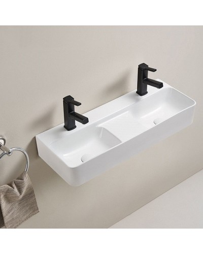 Раковина CeramaLux 80 78694 Белая глянцевая