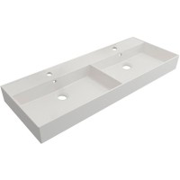 Раковина Cezares 120 CZR-MIL-120-2-LVB двойная Белая