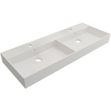 Раковина Cezares 120 CZR-MIL-120-2-LVB двойная Белая