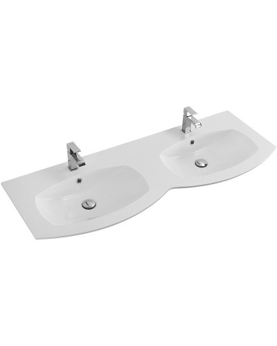 Раковина Cezares Vague 138 50156 двойная Белая