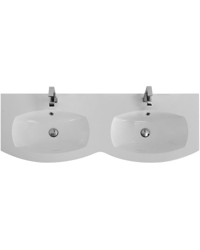 Раковина Cezares Vague 138 50156 двойная Белая