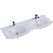 Раковина Cezares Vague 138 82412 двойная Extra Bianco