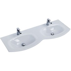 Раковина Cezares Vague 138 82412 двойная Extra Bianco