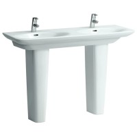 Двойная раковина-столешница 130 см Laufen Palace 8.1070.8.000.104.1