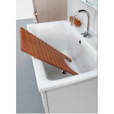 Хозяйственная раковина Kerasan Aquadom 60 29201 Белая с 1 отверстием под смеситель