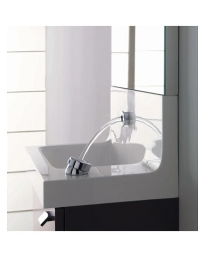 Раковина с отверстиями для смесителя Jacob Delafon Pop Laminar EB406-00