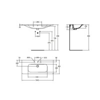 Раковина 104 см Ideal Standard Active T054901