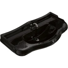 Раковина 100х54,5 см Kerasan Retro 105004NEROx1