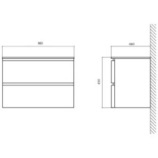 Раковина 90х46 см BelBagno Energia BB1490L