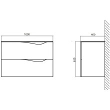 Раковина 100х46 см BelBagno Clima BB13100L