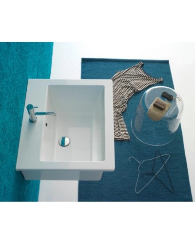 Раковина без отверстия под смеситель 60х50 см Globo Forty3 FO063.bix0