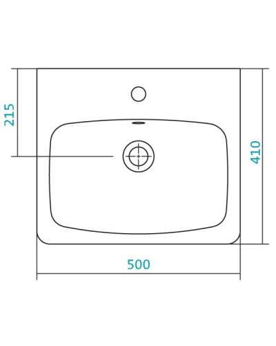Раковина 50х41 см Santek Нео 1.WH30.2.184