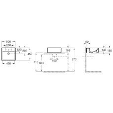 Раковина 50х45 см Roca Diverta 32711S000