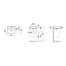 Раковина 45x42 см Laufen Val 8.1528.1.000.104.1