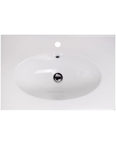 Раковина 60х46,5 см BelBagno Fly BB600-LV-CER-N