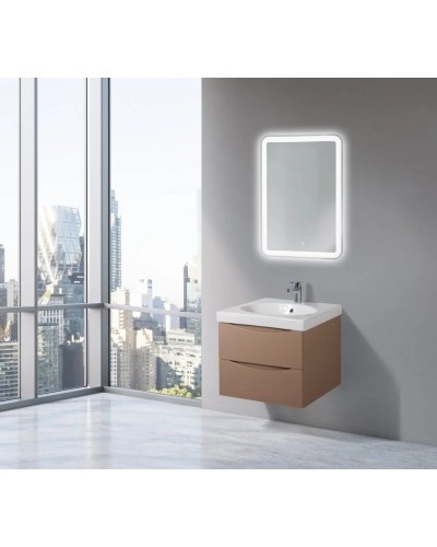 Раковина 60х46,5 см BelBagno Fly BB600-LV-CER-N